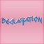 Declaration