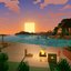 Minecraft Soothing Scenes: Relaxing Beach Escape