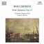 BOCCHERINI: Flute Quintets, Op. 17