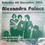 Alexandra Palace 5th December 2003