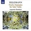 Telemann, G.P.: 12 Fantasies for Solo Violin