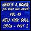 Here's a Song! (You Might Have Missed), Vol. 49: New York Soul 1960's, Pt. 2 Img-925