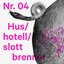 Hus/hotell/slott brenner