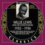The Chronological Classics: Willie Lewis and His Entertainers 1932-1936