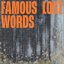Famous Lost Words - Single