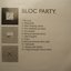 Bloc Party.