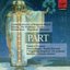 Cantus in Memory of Benjamin Britten / Summa / The Beatitudes / Fratres / Festina Lente / Magnificat / Silentium / Statuit ei Dominus / Missa Syllabica / Beatus Petronius / 7 Magnificat Antiphons / De Profundis / Memento / Cantate Domino