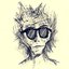 Behind Dark Glasses