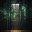 Shower Serenade amidst Trees
