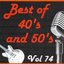 Best of 40's and 50's, Vol. 74