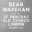 Live At St Pancras Old Church London December 2013