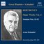 BEETHOVEN: Piano Sonatas Nos. 11-13 (Schnabel) (1932-1934)