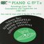The Piano G & Ts, Vol. 2: Recordings from the Gramophone & Typewriter Era (Recorded 1900-1907)