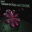 heavy teardrop-spoked asterisk