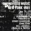 Improvised Music New York 1981