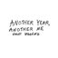 Another Year, Another Me - Single