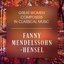 Great Women Composers In Classical Music: Fanny Mendelssohn-Hensel