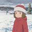 winter time girl in a winter time world