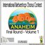 2009 International Barbershop Chorus Contest - Final Round - Volume 1