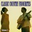 Classic Country Favourites - Vol. 1