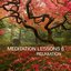 Meditation Lesson, Vol. 6 (Relaxation)
