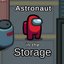 Astronaut in the Storage