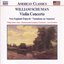 SCHUMAN: Violin Concerto / New England Triptych