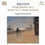 BRITTEN: String Quartets No. 3 / Simple Symphony