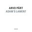 Arvo Pärt: Adam's Lament