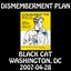 2007-04-28: A Benefit for Cal Robbins, Black Cat, Washington, DC, USA