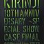 KIRINJI 10th Anniversary ～Special Showcase Final @Billboard Live TOKYO