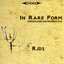 In Rare Form (Unreleased Instrumentals) Volume 2