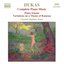 DUKAS: Piano Sonata / Variations on a Theme of Rameau