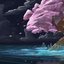 Reborn in death as the cherry blossoms fall