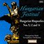 Hungarian Festival: Hungarian Rhapsodies Nos. 9, 12 And 14
