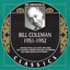 The Chronological Classics: Bill Coleman 1951-1952