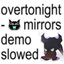 mirrors demo (slowed)