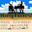 Ringtones: Police, Elvis Presley, Gipsy King, Latin Jazz