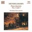 MENDELSSOHN: Piano Quartets Nos. 2 and 3