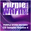 Purple Worm Records Cd Sampler Vol 4