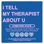 i tell my therapist about u - Single