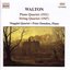 WALTON: String Quartet / Piano Quartet