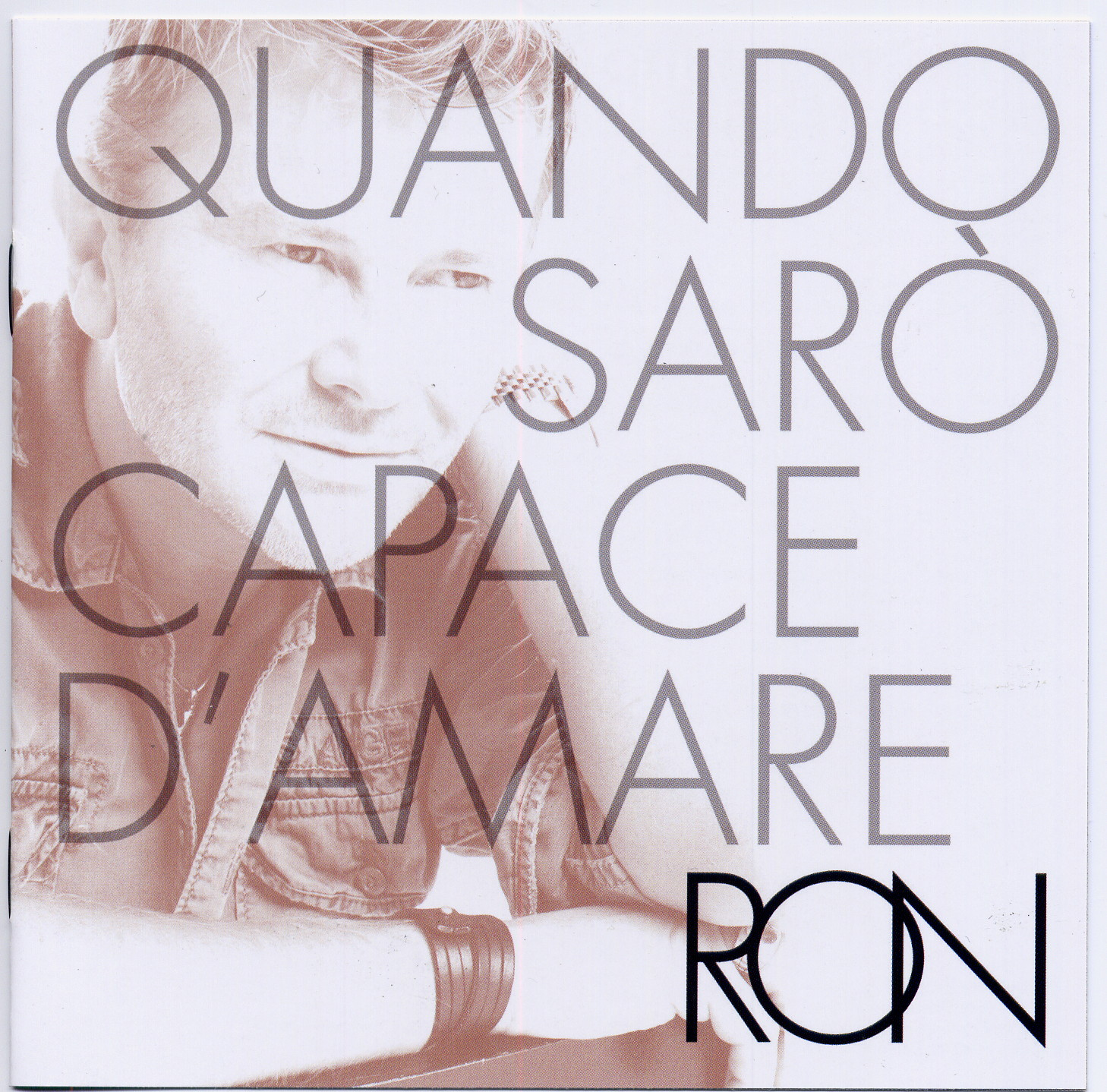 Quando sarò capace d'amare cover