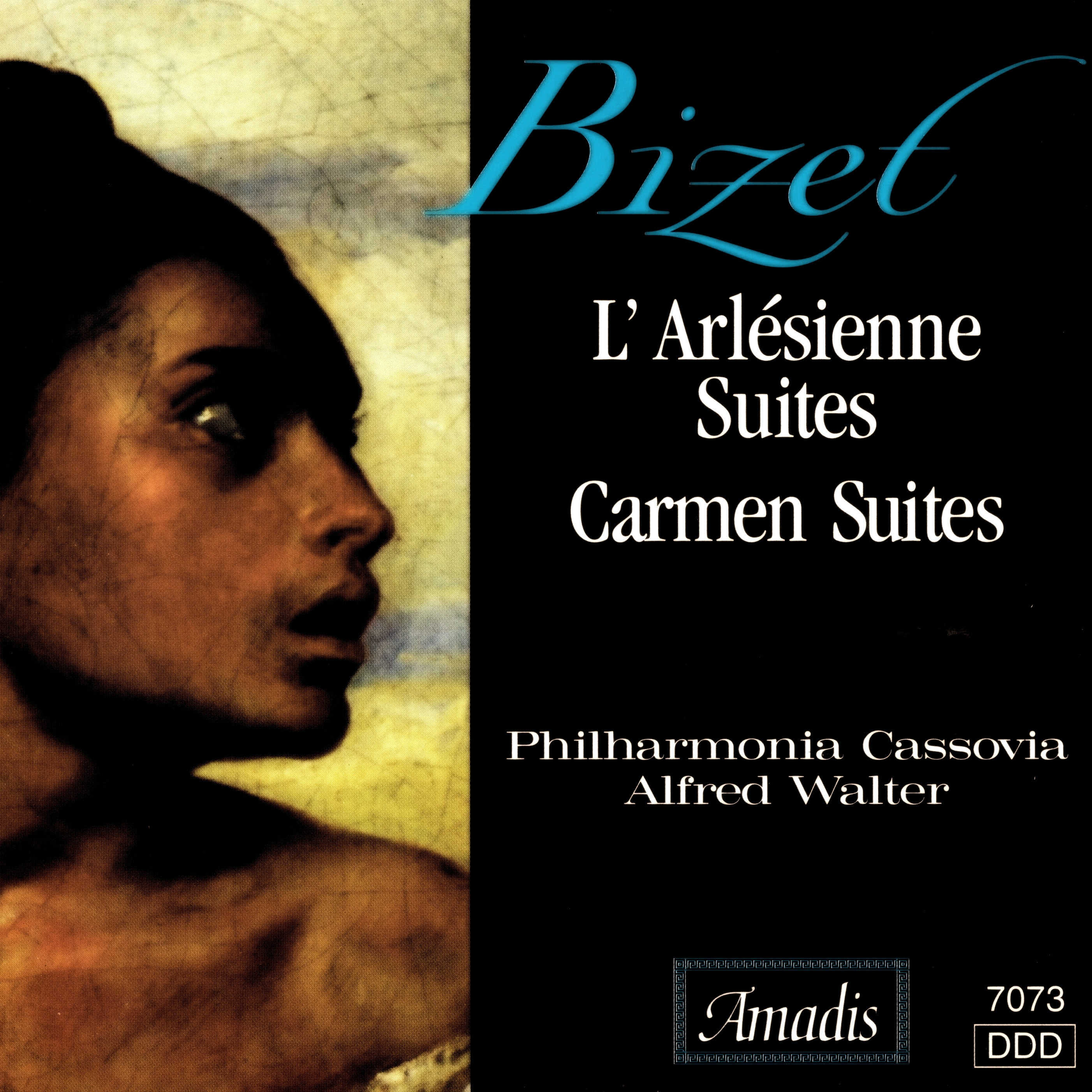 L'Arlésienne, Suites Nos. 1 & 2 / Carmen, Suites Nos. 1 & 2 (Philharmonia Cassovia feat. conductor: Alfred Walter) cover