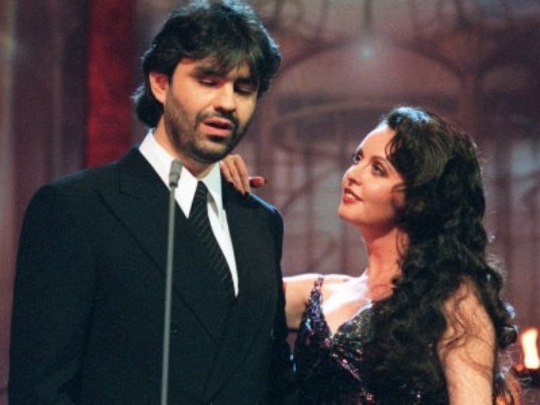 Resultado de imagen de Sarah Brightman & Andrea Bocelli