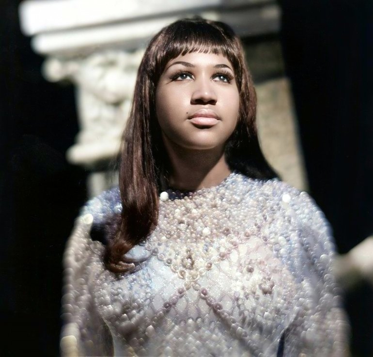 Aretha Franklin young