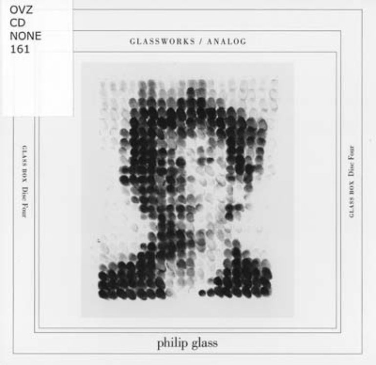 Philip Glass - Glassworks / Analog Artwork (1 of 1) | Last.fm