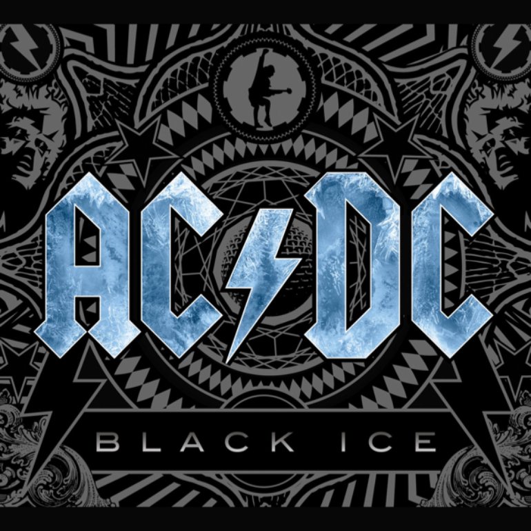 Not AC-DC Black Ice Plaque en /Étain Plaque Vintage R/étro Mur De Fer Avertissement Affiche D/écor pour Bar Caf/é Boutique Maison Garage Bureau H/ôtel