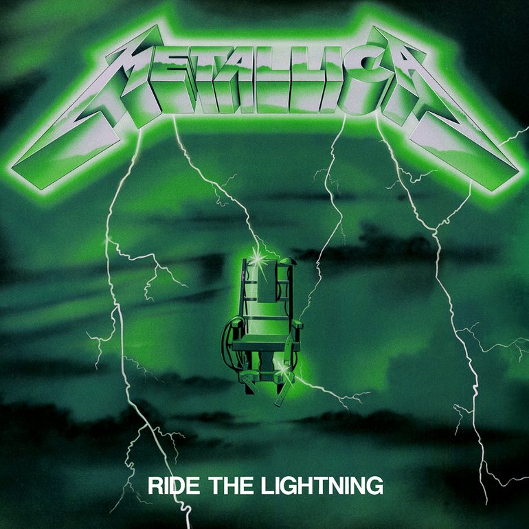 Ride The Lightning Metallica FanArt Album Cover Made By John Moran Metallica Art, Metallica