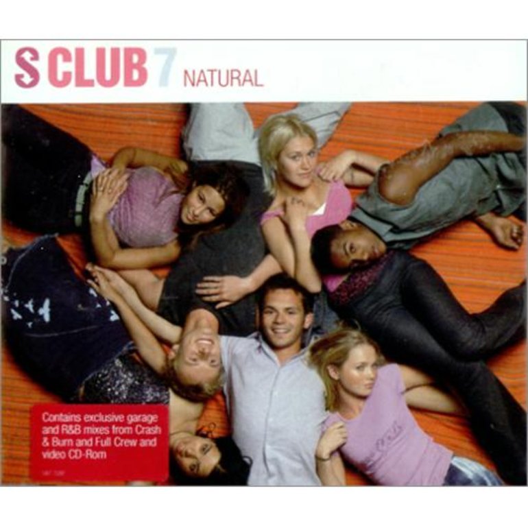 Album jacket cover for \"Natural\", CD Single